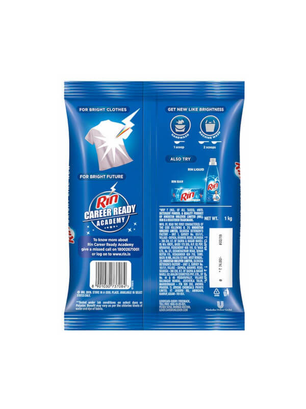 Rin Detergent Powder 1 kg