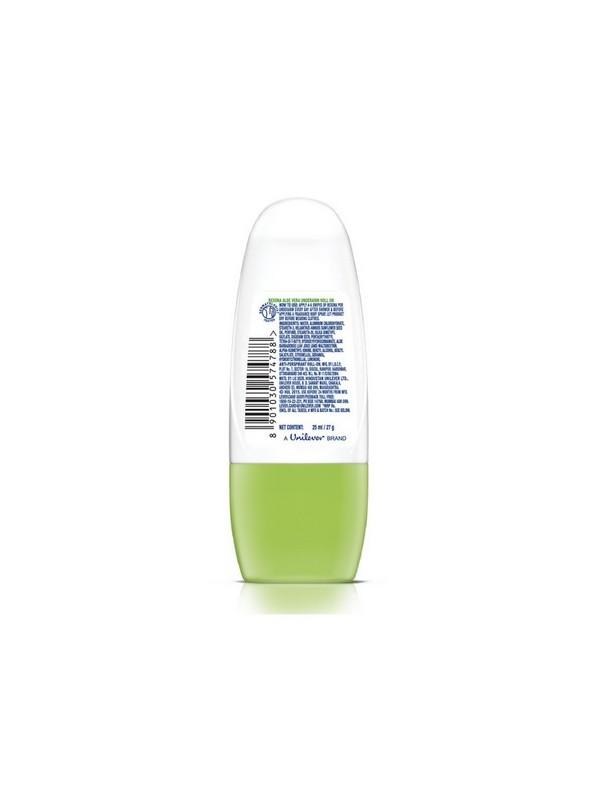 Rexona Aloe Vera Underarm Roll On Deodorant for Women 25ml