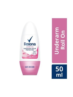 Rexona Powder Dry Underarm Roll On Deodorant for Women 50ml