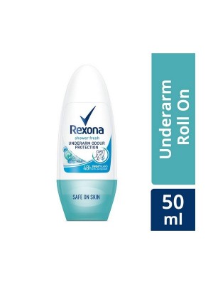 Rexona Shower Fresh Underarm Roll On Deodorant for Women 50ml