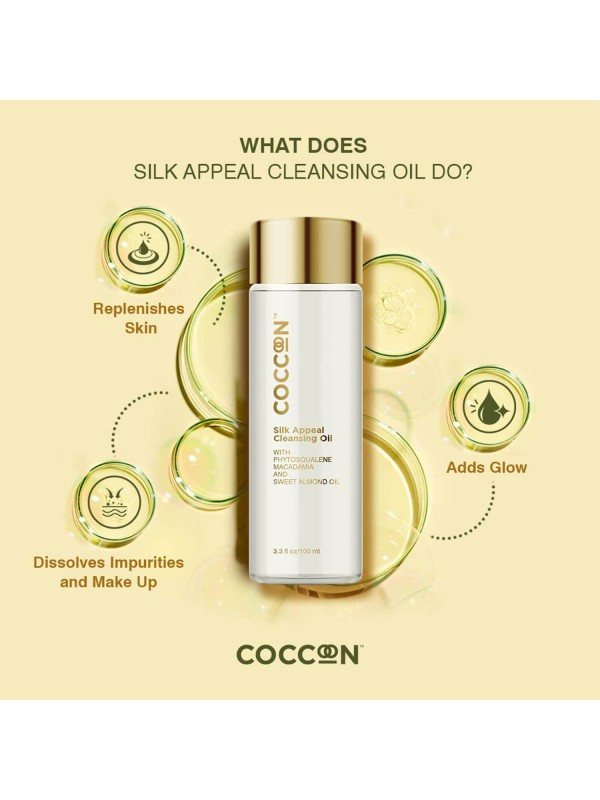 Coccoon Silk Appeal Cleansing Oil 100 ml