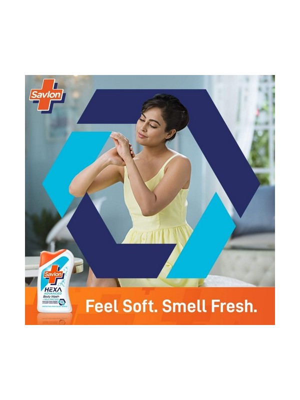 Savlon Hexa Advanced Body Wash With Milk Protein 500 ml