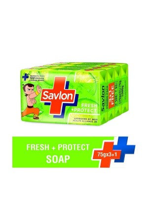 Savlon Fresh + Protect Soap 75g (Buy 3 Get 1 Free)