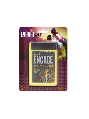 Engage Man ON Pocket Perfume Musky Fip 18ml