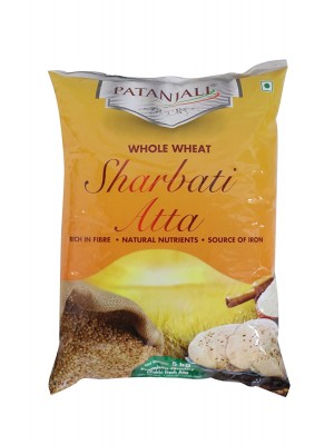 Patanjali Sharbati Whole Wheat Atta 1kg