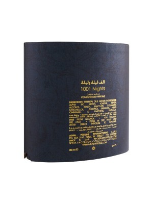 Ajmal 1001 Nights Concentrated Oriental Unisex Perfume Free From Alcohol 30ml