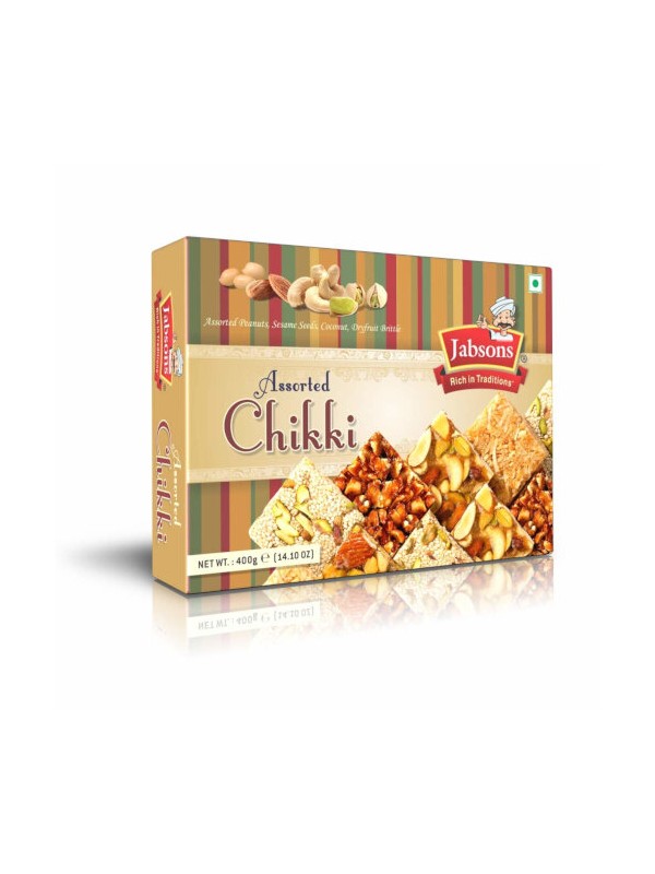Jabsons Chikki Assorted 480 gm