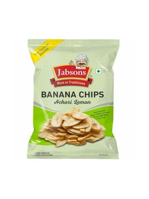 Jabsons Namkeen Banana Aachari Lemon 150 gm