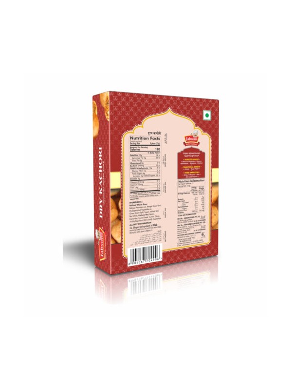 Jabsons Namkeen Dry Kachori 160 gm