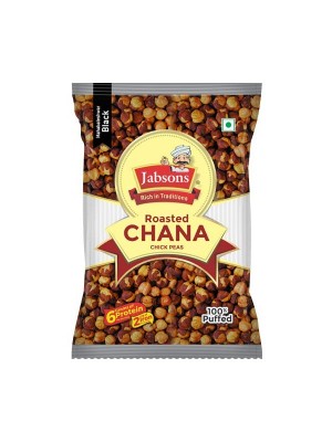 Jabsons Roasted Chana Black Salted (Mahabaleshwar) 200 gm