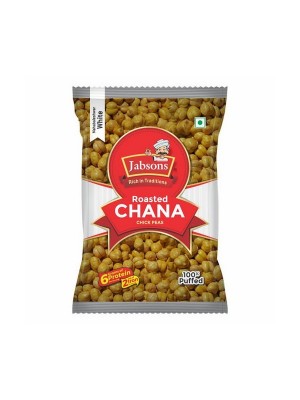 Jabsons Roasted Chana White Salted 400 gm