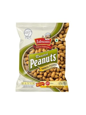 Jabsons Roasted Peanut Nimboo Pudina 140 gm