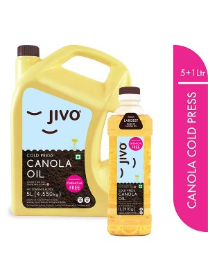 Jivo Canola Cold Press Oil 5L