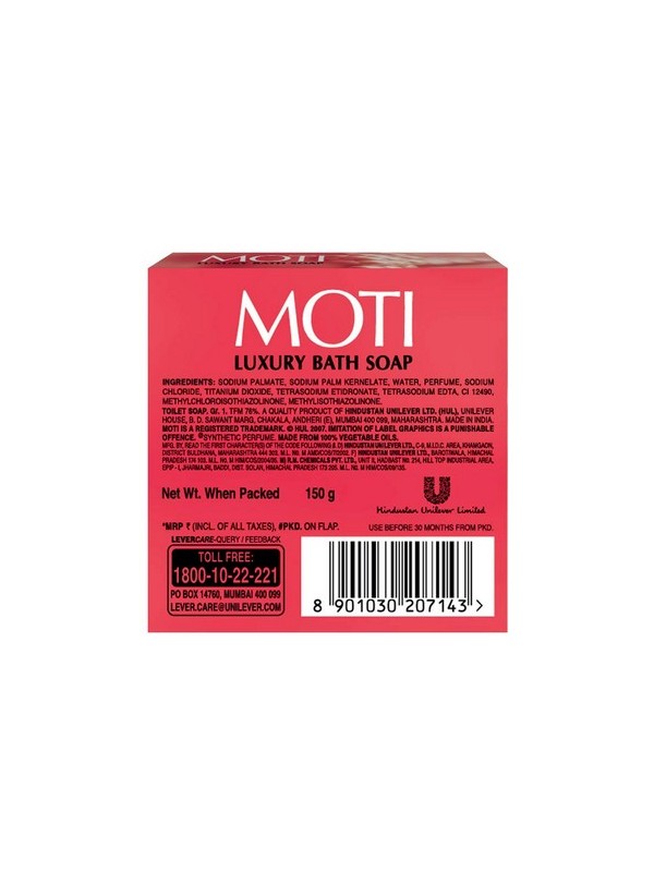 Moti Luxury Bath Soap Gulab 150gm