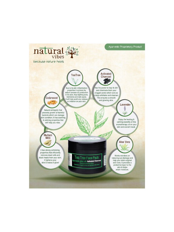 Natural Vibes Charcoal Face Care Routine