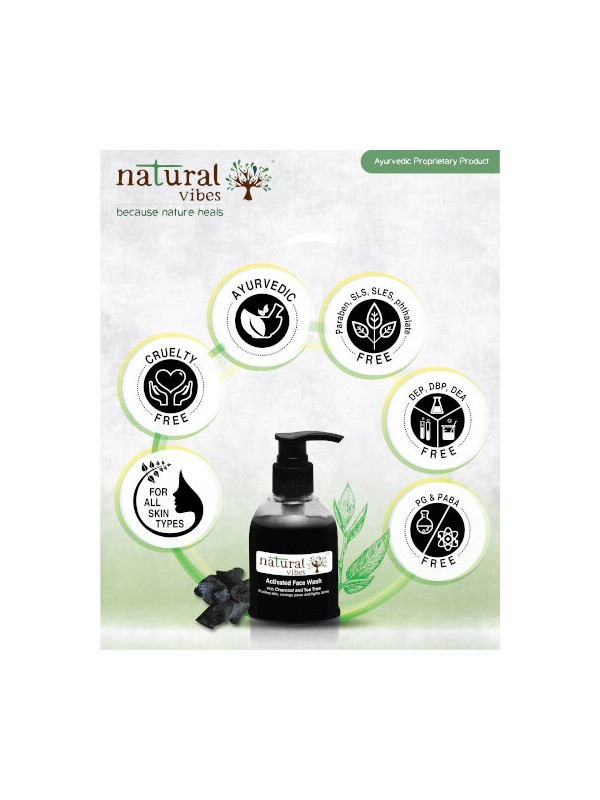 Natural Vibes Charcoal Skin Care Regime