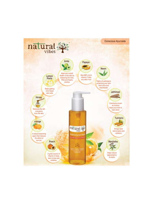 Natural Vibes Vitamin C Bright Skin Regime