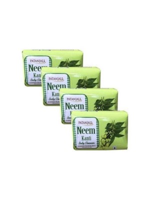 Patanjali Neem Kanti Body Cleanser (4 X 1)  400 gm