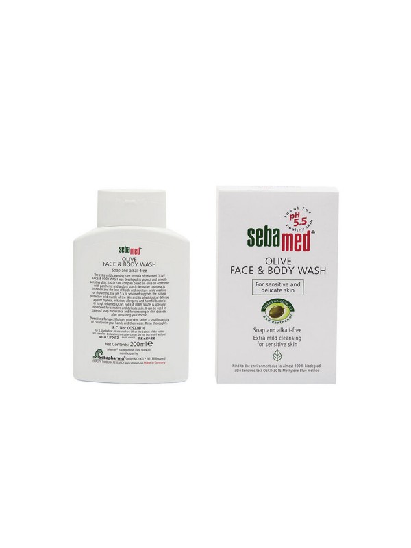Sebamed Olive Face & Body Wash 200ml