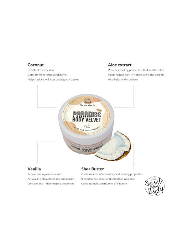 Spoil Your Body Paradise Velvet 200 gm