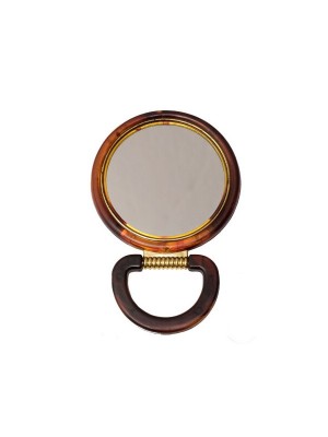 Filone Round Mirror Brown Rm1