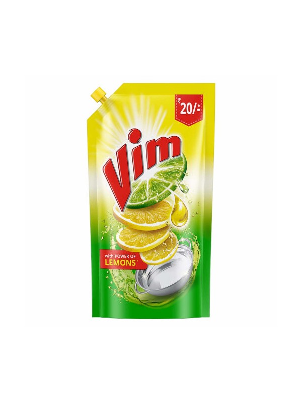 Vim Liquid Yellow Pouch 155 ml