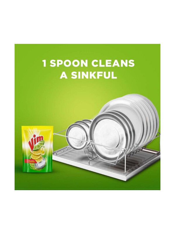 Vim Liquid Yellow Pouch 155 ml