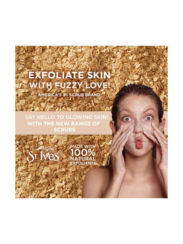 St Ives Gentle Smoothing Oatmeal Scrub & Mask Scrub  (170 gm)