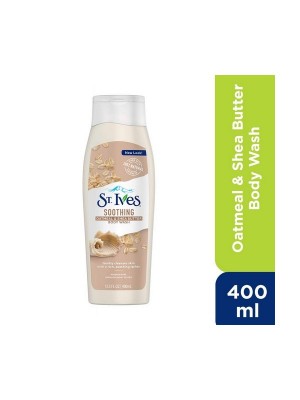 St Ives Oatmeal And Shea Butter Body Wash  (400 ml)