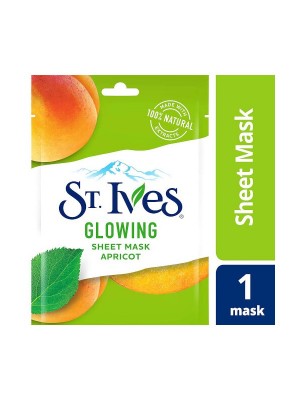 St Ives Glowing Apricot Sheet Mask