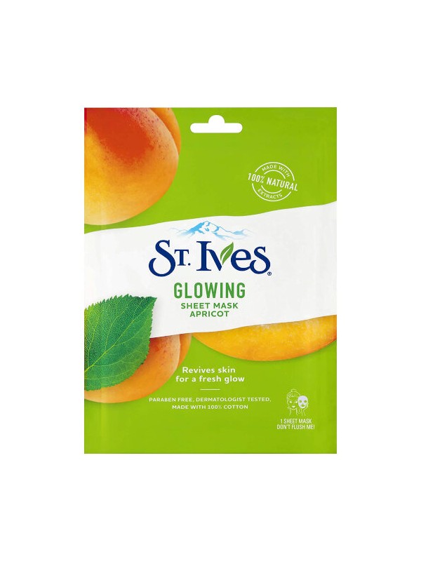 St Ives Glowing Apricot Sheet Mask