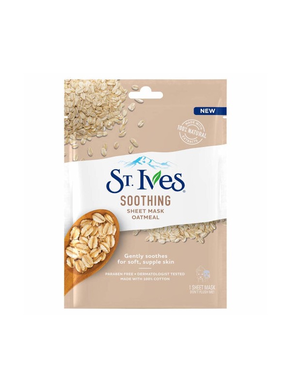 St Ives Oatmeal Sheet Mask Soothing  (20 ml)