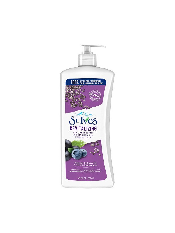 St Ives Revitalizing Acai Blueberry & Chia Seed Oil Body Lotion