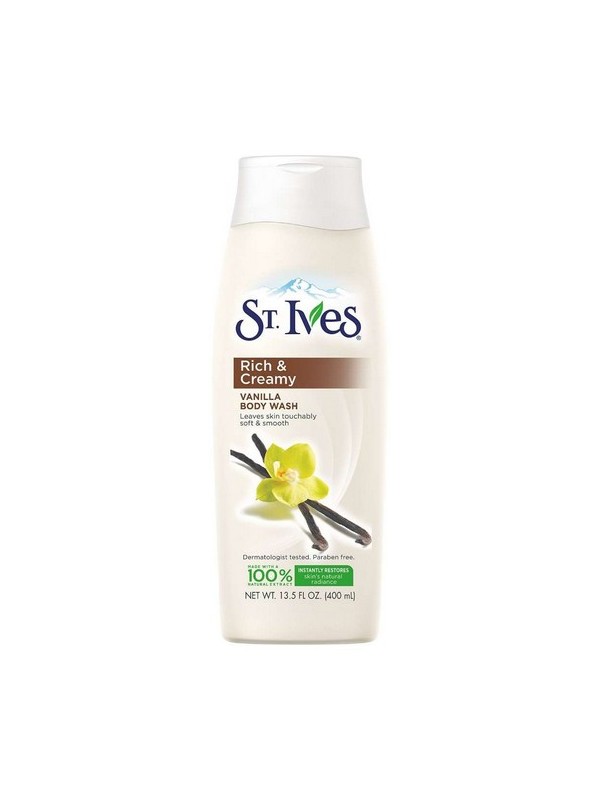 St Ives Rich & Creamy Vanilla Body Wash  (400 ml)