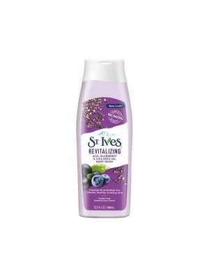 St Ives Revitalizing Acai, Blueberry And Chia Seeds Body Wash 400 ml