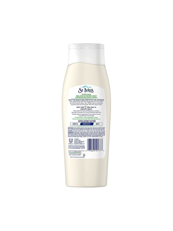 St Ives 13.5 Ounce Purifying Sea Salt Body Wash 400ml