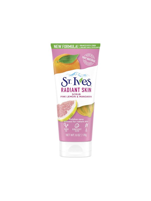 St Ives Pink Lemon & Orange Scrub for Radiant Skin (170 gm)