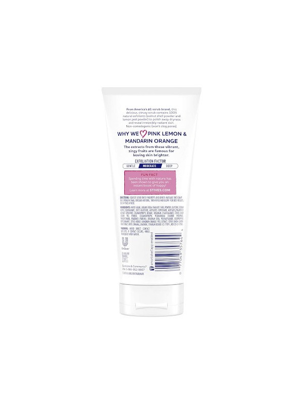 St Ives Pink Lemon & Orange Scrub for Radiant Skin (170 gm)