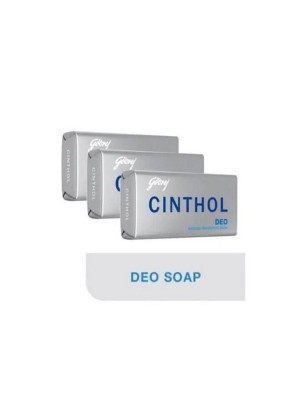 Cinthol Deo Soap 75g (Pack of 3)
