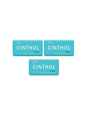Cinthol Cool Soap 75g (Pack of 3)