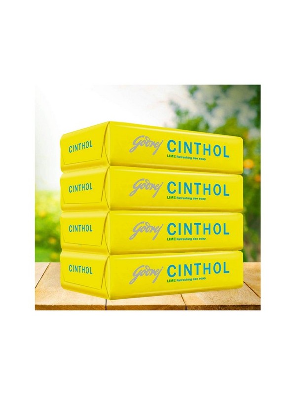 Cinthol Lime Soap 75g (Pack of 4)