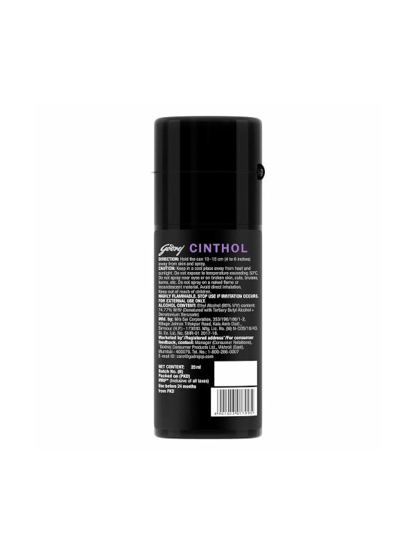 Cinthol DeoShot Charge 25ml