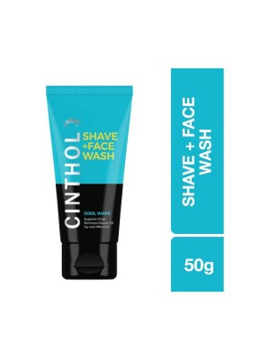 Cinthol Shaving + Face Wash Cool Wave 50gm