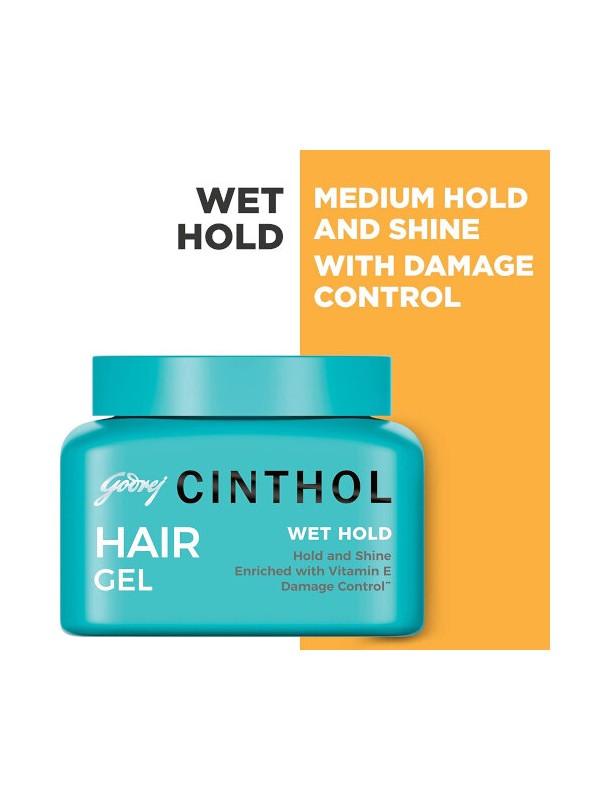 Cinthol Hair Styling Gel - Wet Hold