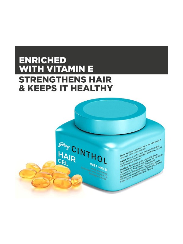 Cinthol Hair Styling Gel - Wet Hold