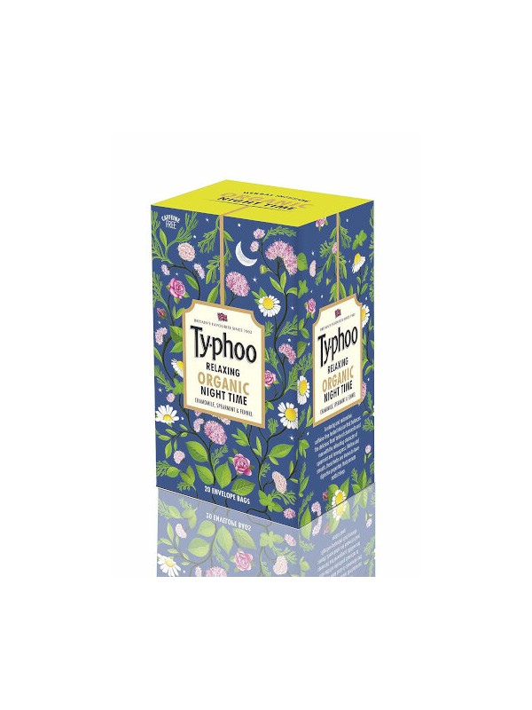 Typhoo Relaxing Organic Night Time - 20 envelope bags