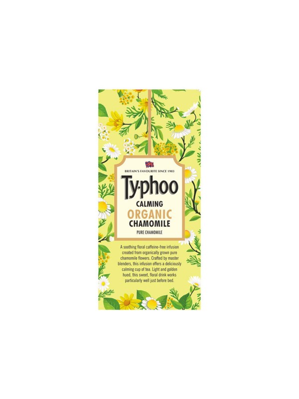 Typhoo Calming Organic Chamomile Tea with Pure Chamomile