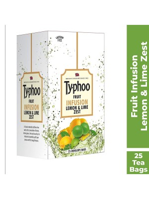 Typhoo Fruit Infusion Tea - Lemon & Lime Zest - 25 Bags