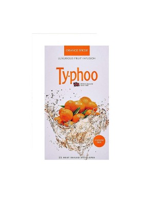 Typhoo Fruit Infusion Tea Bags - Orange Spicer - 25 Bags