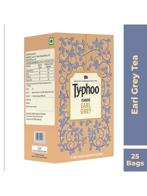 Typhoo Luxurious Flavoured Earl Grey Tea Bags (25 Tea Bags)